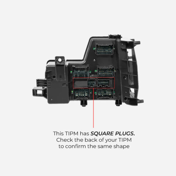 2004 - 2005 Dodge RAM 56049695 / 56049696 TIPM (SQUARE PLUG) - Image 4
